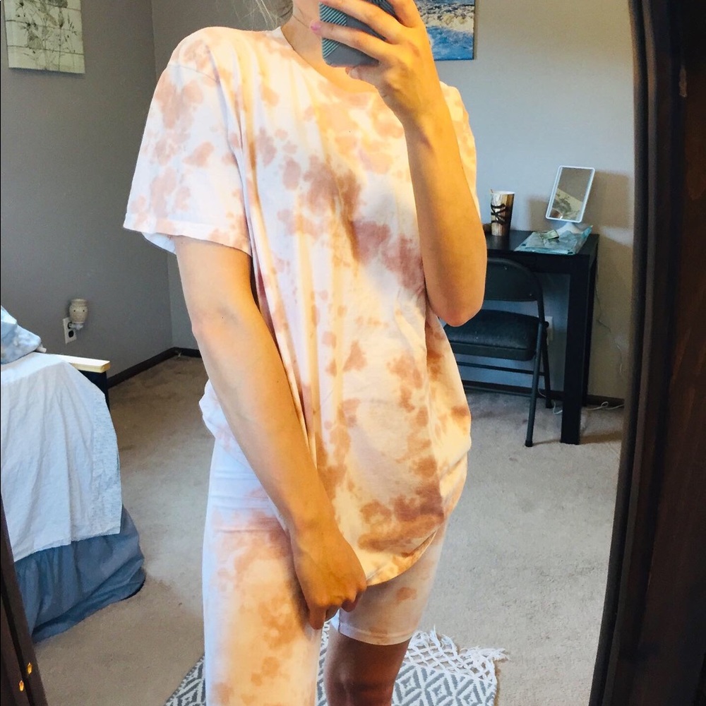 Tie dye matching set